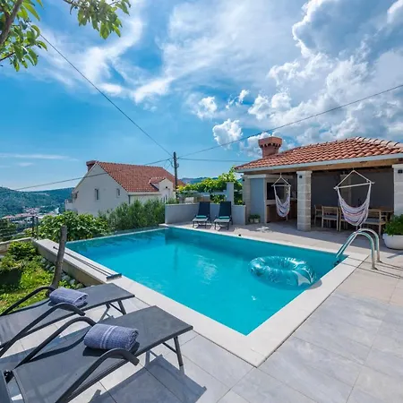 Two Private Pool Sea View Villa Mlini
